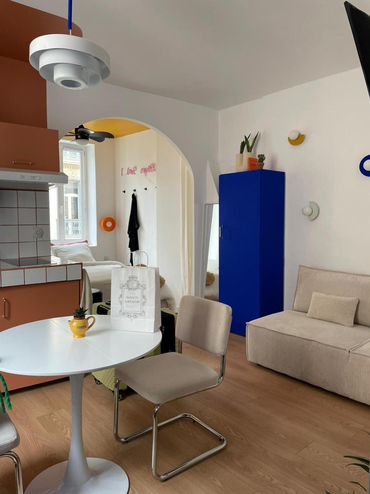 Mignon Cocon Lumineux 2Pers Coeur Marseille Apartment Exterior photo